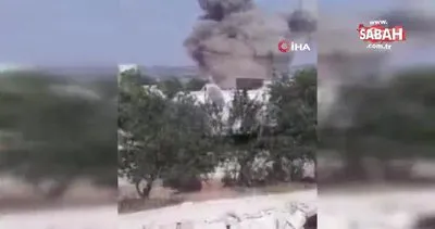 Suriye’de Esad rejiminden köylere hava saldırısı | Video