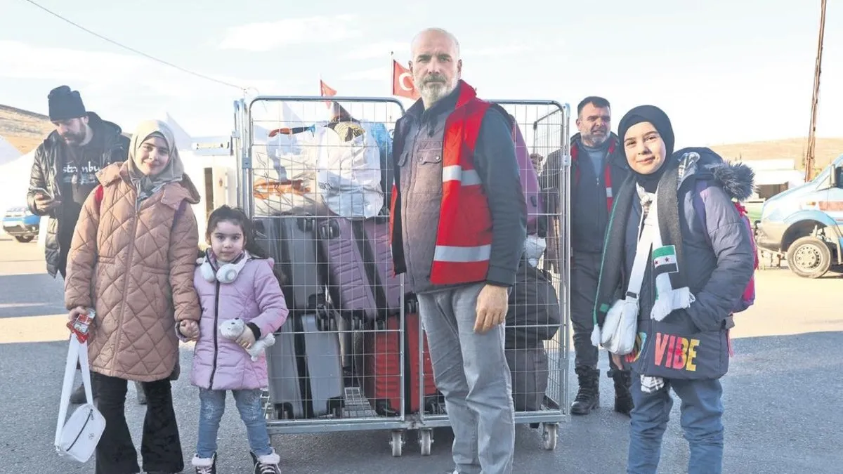 Karnelerini alan çocuklar ülkelerine döndü