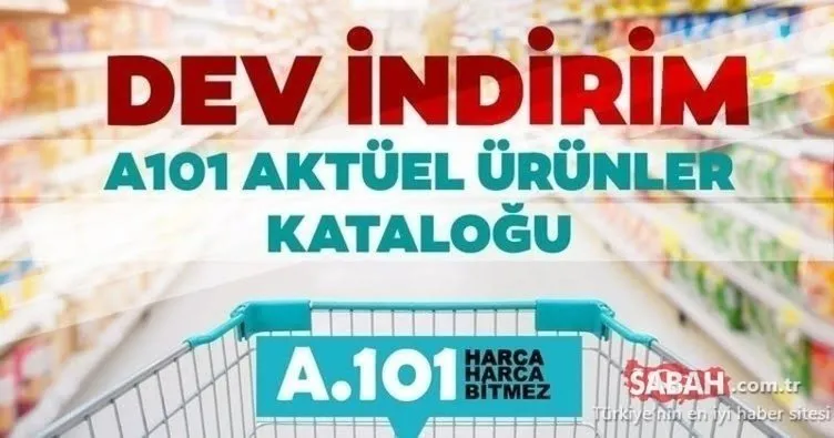 A101 6 Ağustos 2020 aktüel ürünler kataloğu ALDIN ALDIN indirimleri başlıyor! A101 aktüel ürünler indirim kataloğunda neler var?