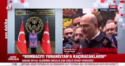 Son Dakika: Bakan Soylu’dan İstiklal’deki saldırıya ilişkin açıklama: Teröristi yakalamasaydık, Yunanistan’a kaçıracaklardı | Video