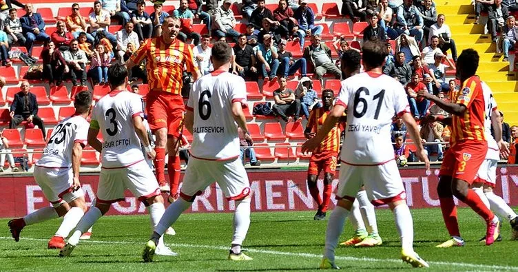 5 gollü maçta Kayserispor, Gençlerbirliği’ni devirdi