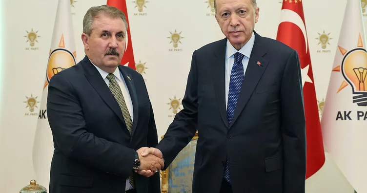 Başkan Erdoğan Destici ile görüştü