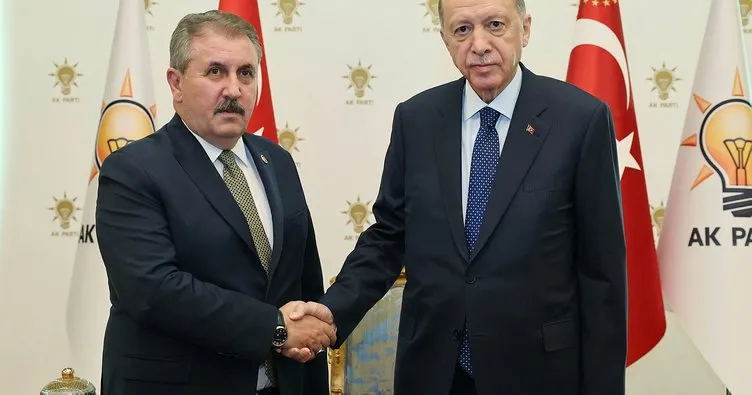 Başkan Erdoğan Destici ile görüştü