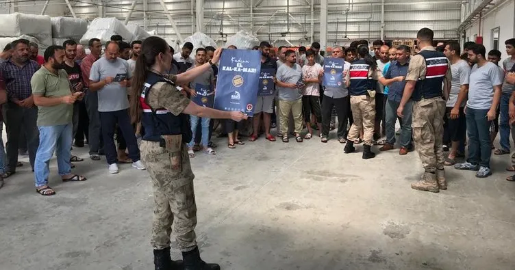 Hatay’da Jandarma KADES’i tanıttı