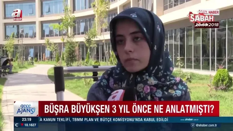 İşte Büşra Büyükşen'in ilk röportajı