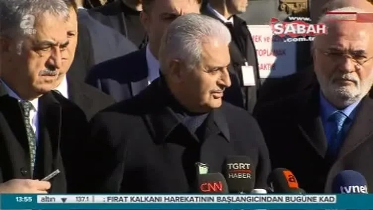 Başbakan Binali Yıldırım cuma çıkışı önemli açıklamalarda bulundu