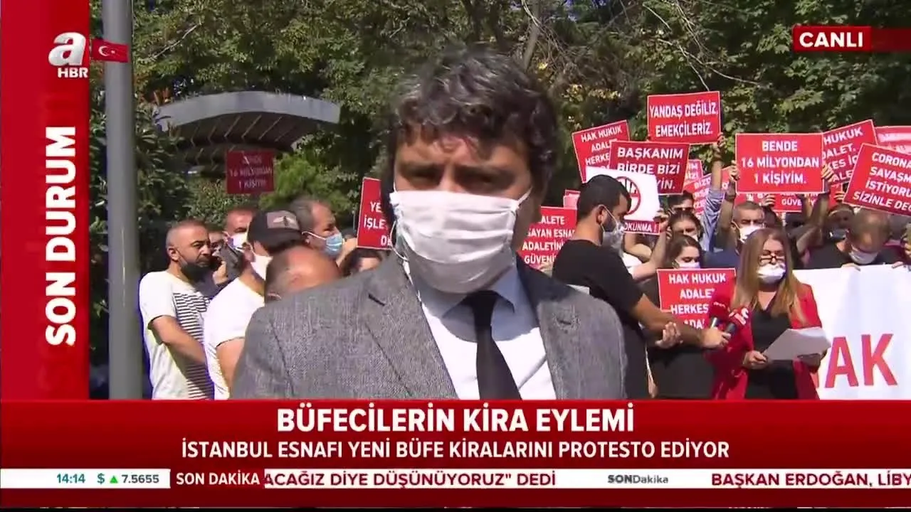 Ibb Den Bufecilere Asiri Kira Zammi Istanbul Esnafi Yeni Bufe Kiralarini Protesto Ediyor Video Videosunu Izle Son Dakika Haberleri