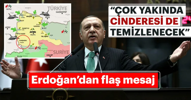 Cumhurbaşkanı Erdoğan'dan flaş Cinderesi açıklaması!