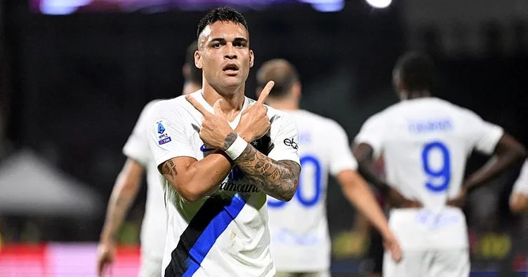 Inter, Salernitana engelini Martinez’in 4 golüyle aştı