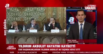 SON DAKİKA: Eski Başbakan Yıldırım Akbulut hayatını kaybetti! Yıldırım Akbulut kimdir? | Video