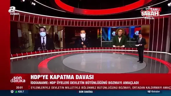Son dakika haberi: HDP'ye kapatma davası açıldı! Detaylar A Haber'de | Video
