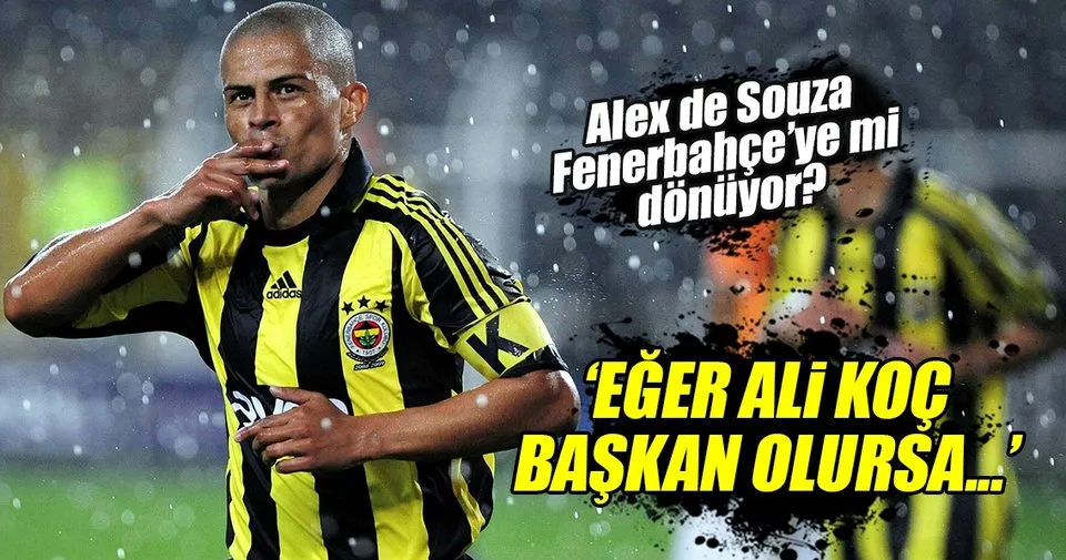 Alex De Souza Fenerbahce Ye Donecek Mi Sayfa 11 Spor Haberleri