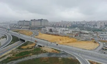 Ulaştırma ve Altyapı Bakanlığı, Başakşehir İkitelli Şehir Hastanesi’nin yollarının yapımına başladı
