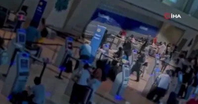 ABD’de havaalanına saldırının görüntüleri ortaya çıktı