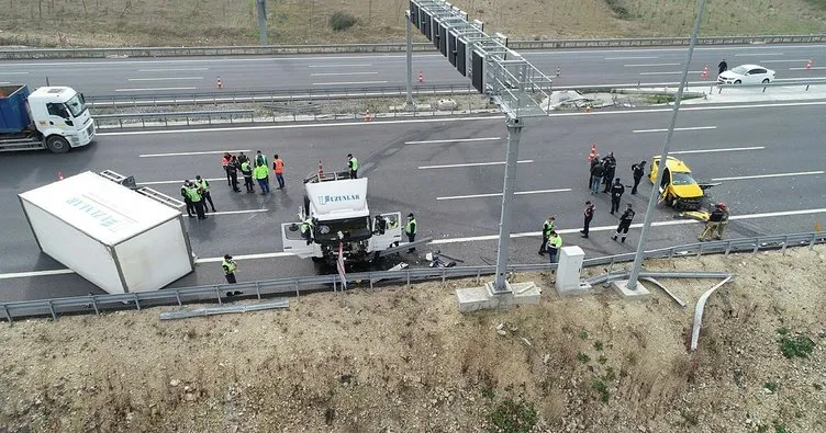Kuzey Marmara Otoyolu’ndaki trafik kazasında 2 kişi öldü, 1 kişi yaralandı