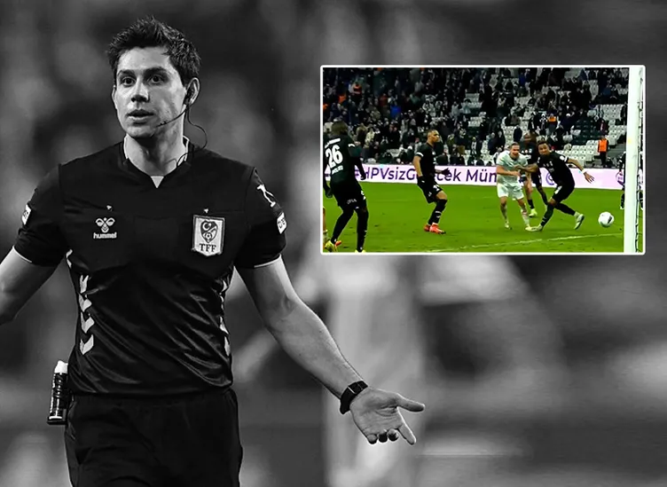 Son dakika haberi: Beşiktaş - Bodrum FK maçındaki o pozisyon olay oldu! Mehmet Türkmen VAR’a rağmen...