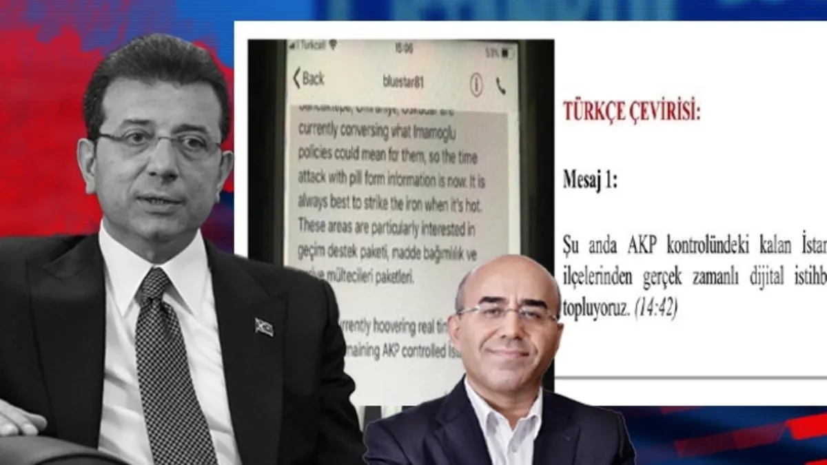 İBB seçimlerinde kriptolu casusluk skandalı! Wickr üzerindeki yazışmalar ortaya çıktı