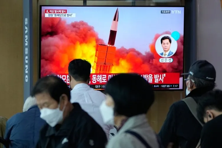 Bölgede tansiyon yükseliyor: Kuzey Kore yenisini fırlattı