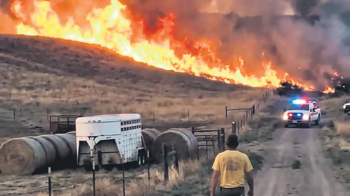 ABD’de bir eyalet alev alev yanıyor