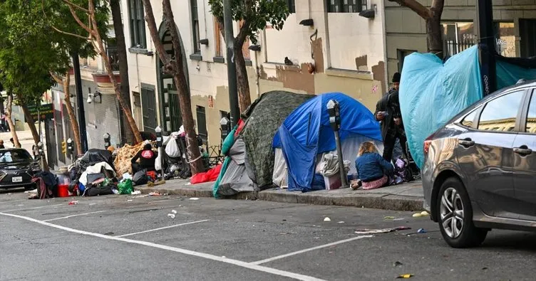 Kaliforniya sokakları evsizlerle dolup taşıyor! Yapılan araştırma durumun ciddiyetini gözler önüne serdi