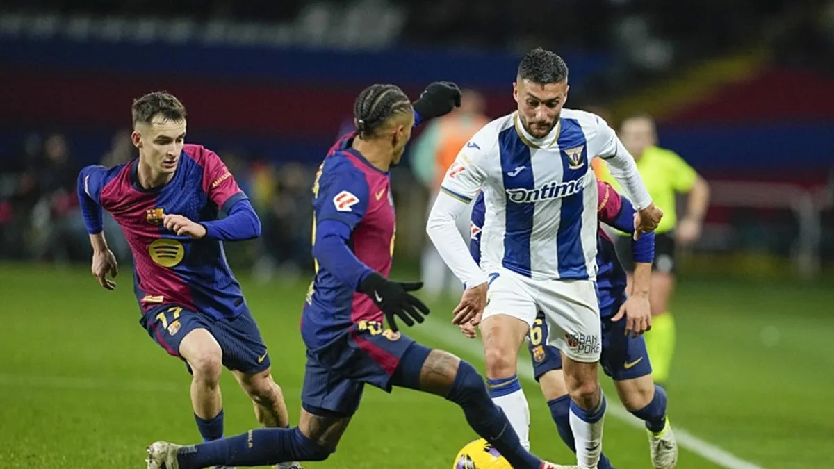 LA LIGA: Barcelona'ya evinde Leganes şoku!