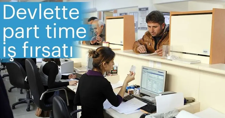 Devlette part time iş fırsatı