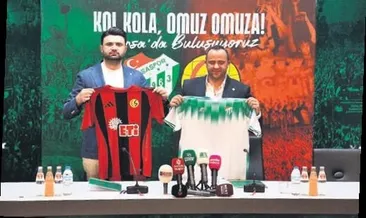 Bursa ve Eskişehir’den anlamlı maç