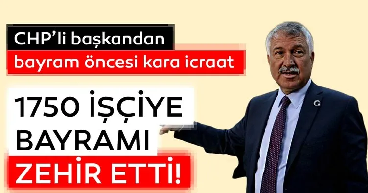 İşçiye bayramı zehir ettiler