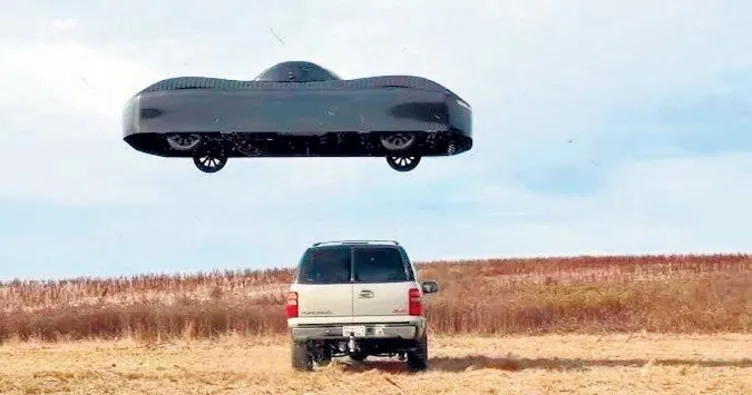 Uçan araba ilk kez havalandı