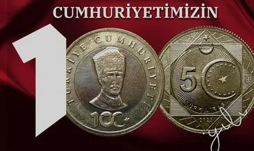 Cumhuriyet’in 100. Yılı’na özel hatıra para basıldı