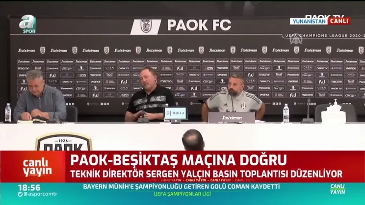 Sergen Yalçın: Şansların eşit olduğunu düşünüyorum