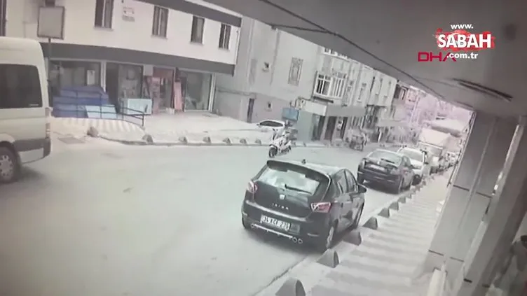 Sultanbeyli'de 8 yaşındaki çocuğa İETT otobüsü çarptı! O anlar kamerada