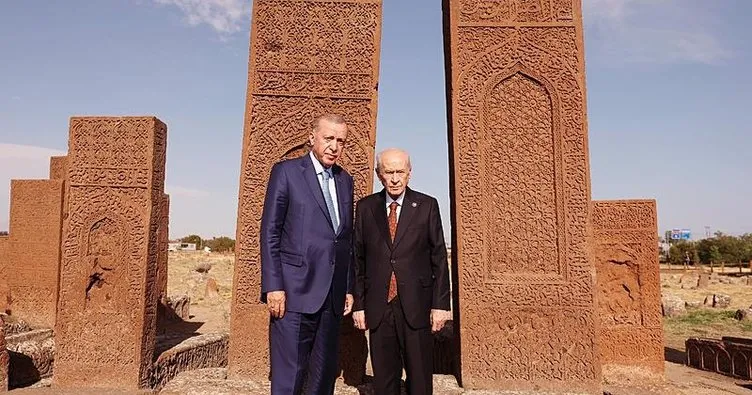 Başkan Erdoğan’dan Selçuklu Mezarlığı ziyareti