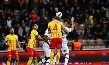 Kayserispor ile Fatih Karagümrük 2-2 berabere kaldı