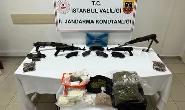 Kalaşnikoflu uyuşturucu şebekesine jandarmadan darbe #istanbul Kalaşnikoflu uyuşturucu şebekesine jandarmadan darbe #istanbul