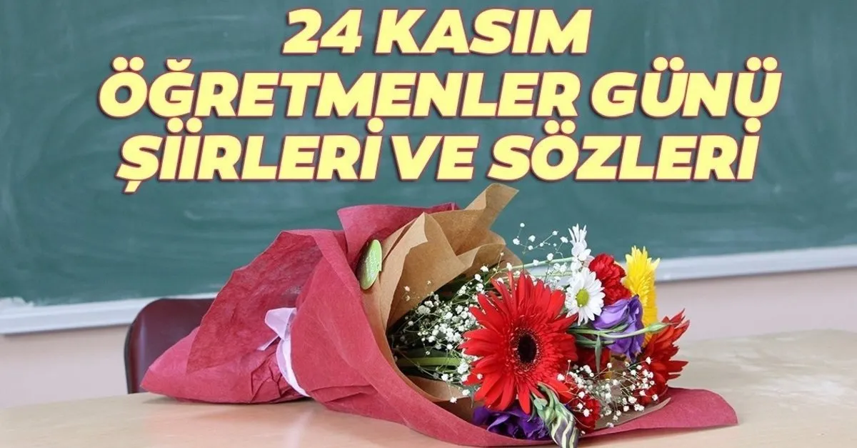 ogretmenler gunu siirleri