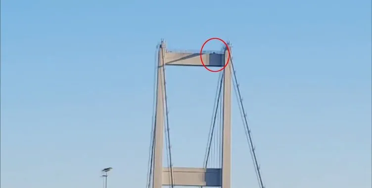 Boğaziçi Köprüsü’nün ayağından sniper ile halka ateş eden haini polis indirdi