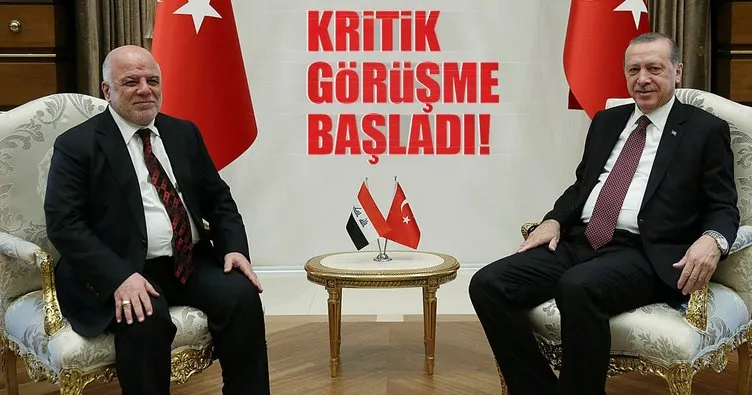 Son dakika: Cumhurbaşkanı Erdoğan, İbadi görüşmesi başladı