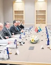 İsveç heyetiyle 7 saatlik toplantı