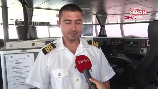 Marmara Denizi'nde günlerce mahsur kalan balıkçıyı kurtaran kaptan o anları anlattı | Video