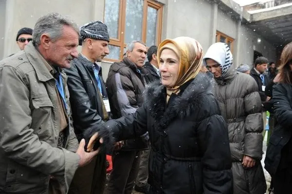 Emine Erdoğan Uludere'de