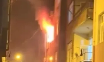 Hopa’da gece yarısı korkutan yangın!