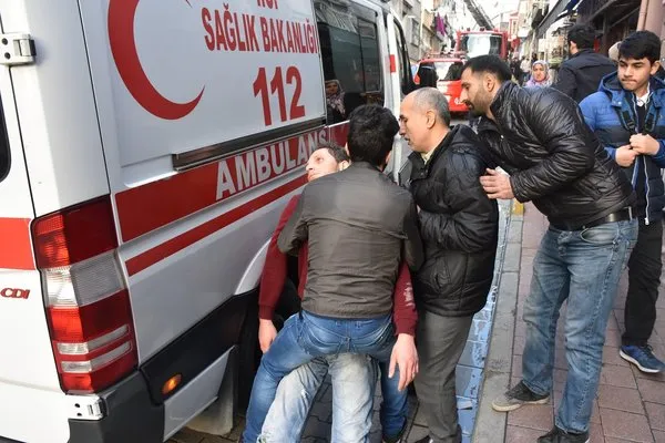 Fatih'te yangın: 1 ölü