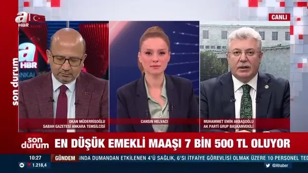En düşük emekli maaşı 7.500 TL oluyor! Takvim nasıl işleyecek? AK Partili Akbaşoğlu A Haber'de anlattı | Video