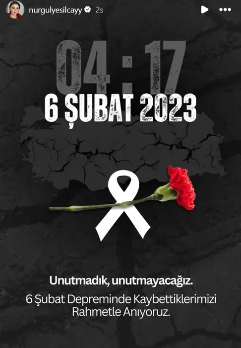 Asrın felaketinin üzerinde 2 yıl geçti... Ünlü isimlerden 6 Şubat paylaşımı! Unutmadık Unutmayacağız Alişan, Hülya Koçyiğit, Mine Tugay...