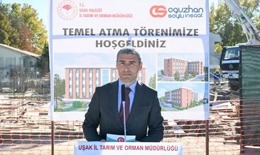 Yeni hizmet binasının temeli atıldı #usak