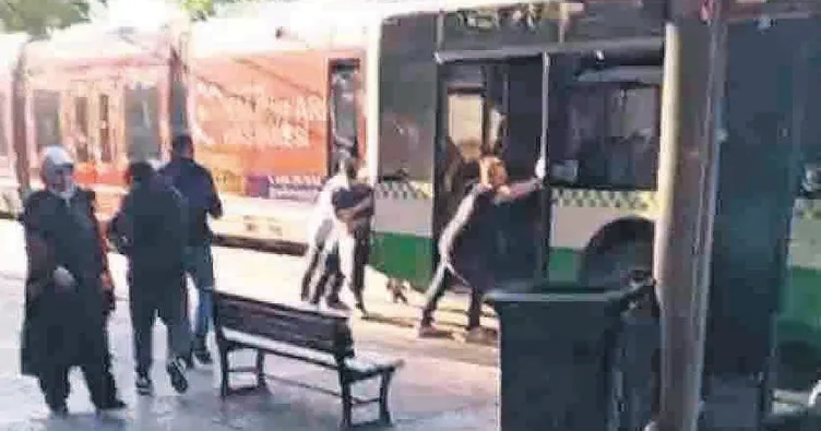 Otobüs itme kervanına Bursa da katıldı