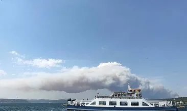 Son dakika: Çanakkale’de büyük yangın! Lodos yangını büyütüyor... Bakan Pakdemirli’den ilk açıklama...