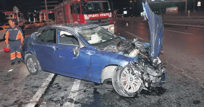 E 5 Te Yarisan Iki Otomobil Carpisti Sayfa 2 En Son Haber