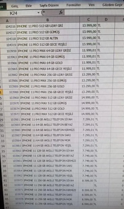 iPhone 11, Pro, Pro Max ve Apple Watch 5 Türkiye fiyatı ortaya çıktı! Sızıntılara bir yenisi daha eklendi